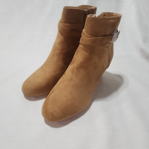 ankle boots size 11 brown unknown brand - Picture 3 of 6